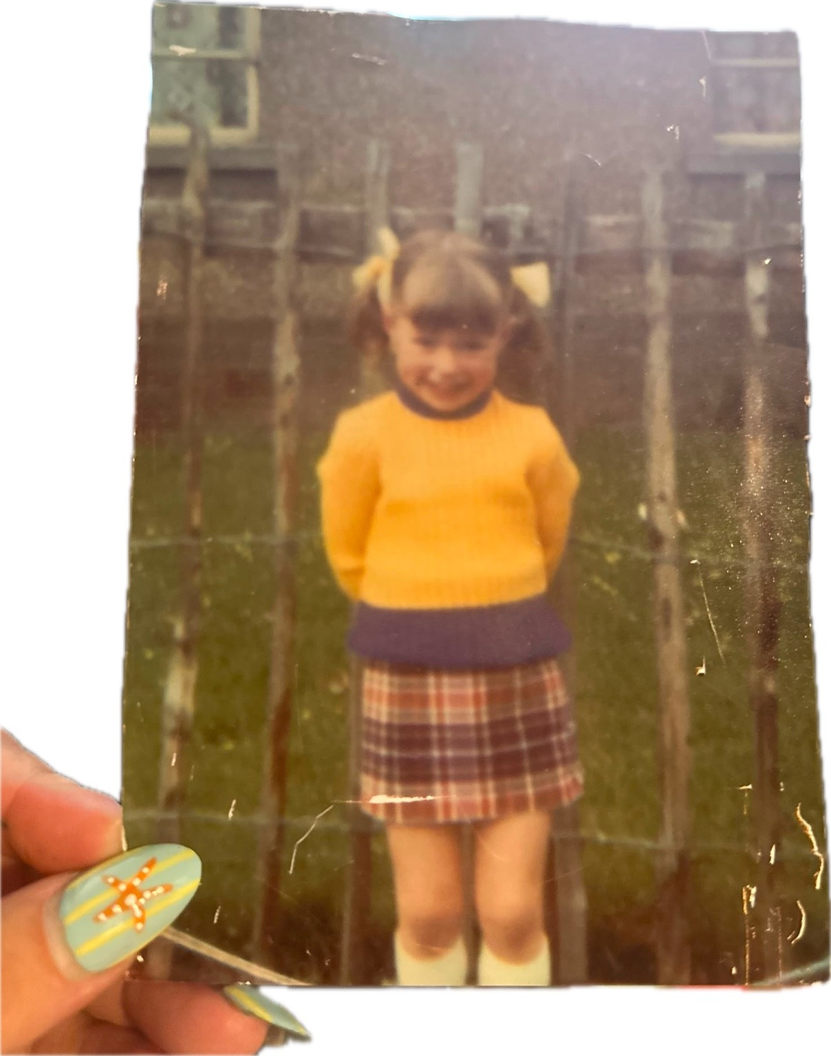 Gilly as a little girl